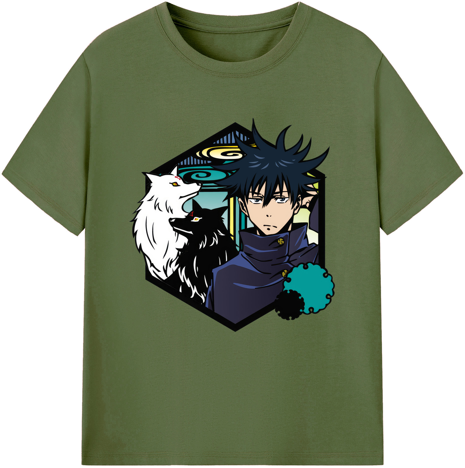 （画像用） 呪術廻戦 Jujutsu Kaisen 綿100％半袖Tシャツ（フロントプリント）